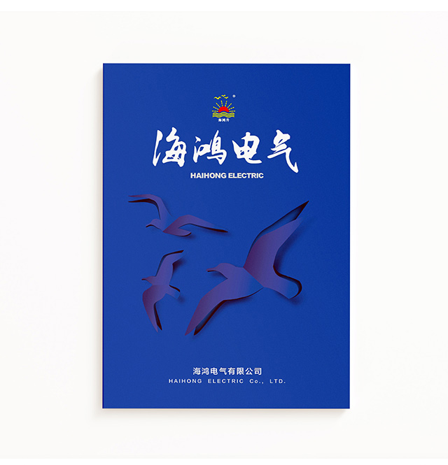 海鴻電(diàn)氣畫(huà)冊設計(jì)