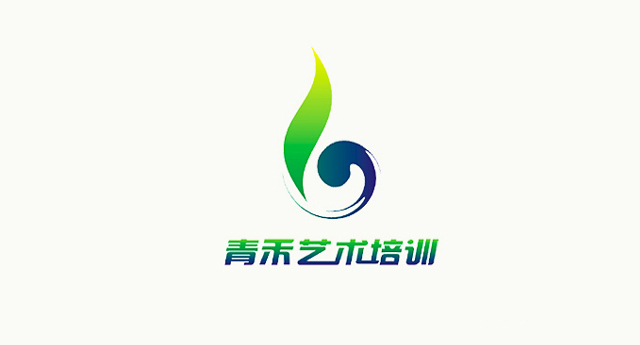 青禾藝術(shù)培訓标志(zhì)設計(jì)